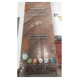 Lot of 5 Vinyl Plank Flooring Boxes - Waterproof, Scratch Resistant
