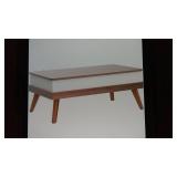New Bidiso Walnut Color Coffee Table