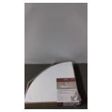 12-Inch Decorative Corner Shelf with Mounting Hardware Included