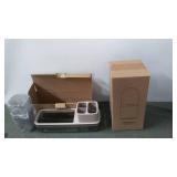 Cosmetic Brush Storage Box and Toothbrush Storage