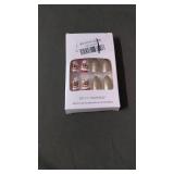 Set of 2 DIY Nail Art Kits - 34 Total Pieces