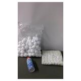 Set of 60 Palonu Artificial Snowballs with Instant Snow Spray