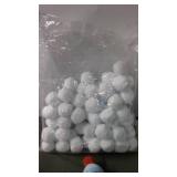 Set of 60 Palonu Artificial Snowballs with Instant Snow Spray