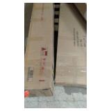 New Light Grey Upholstered King Bed Frame - Frame Only