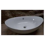 23" White Vessel Sink by Eridanus - New in Box