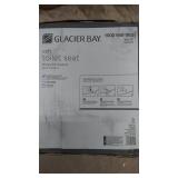 Glacier Bay Soft Toilet Seat - White, Fits All Round Toilets