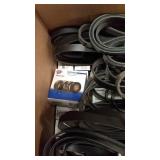 Lot of Automotive Belts and Components - Various Sizes