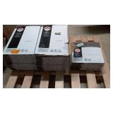 Lot of 17 Boxes TrafficMASTER Peel and Stick Vinyl Tiles - Carrara Marble Design