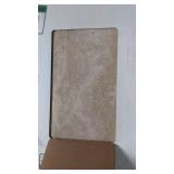TrafficMASTER Light Grey Travertine Peel and Stick Tile - 12" x 24"