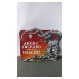 Angry Orchard Hard Cider Stone Dry Tin Sign