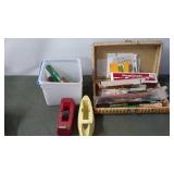 Assorted Crafting Tools and Supplies Set