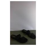 Black Strappy Slide Sandals by Lulu