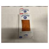 A. 2x 8oz Latitude 45 Smoked Atlantic Salmon-Sliced & Ready to Eat