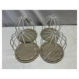 SSS. 4x Decorative Bird Cages