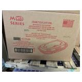 125ct Microwave Vented Dome Lid Containers