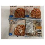 C. 4x 16oz Fully Cooked Mussel Meat