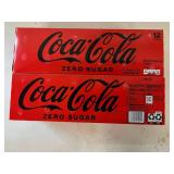 S. 2x 12pk Coke Zero