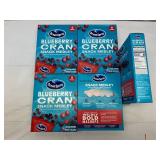 L. 5x 5-1oz Packs Ocean Spray Blueberry Cran Snack Medley
