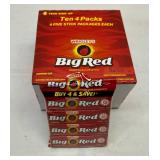 S. 10x 4pk(40pks) Big Red Gum