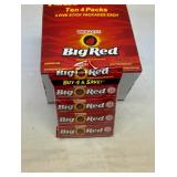 S. 10x 4pk(40pks) Big Red Gum