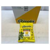 MM. 8x 19 Ricola Wrapped Drops-Lemon Mint Sugar Free