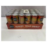 24x8.5oz Remedy Organic Kombucha Energy Drink-Berry