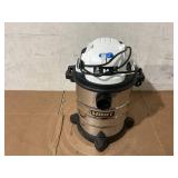 HART 6 Gallon 5 Peak HP Stainless Steel Wet/Dry Vacuum with Bonus Car Cleaning Kit