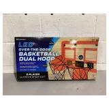 Over-the-Door Basketball Dual Hoop, Indoor Sports Game, Plastic, for All Ages, by MinnARK