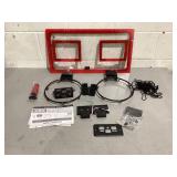 Over-the-Door Basketball Dual Hoop, Indoor Sports Game, Plastic, for All Ages, by MinnARK
