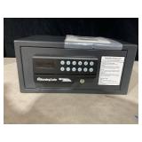 SentrySafe Black Steel Safe with Card Swipe Reader and Digital Keypad Lock