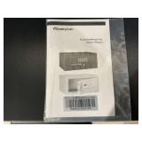 SentrySafe Black Steel Safe with Card Swipe Reader and Digital Keypad Lock