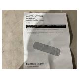 Queen Size Marsail Mattress Topper, 2" Gel Memory Foam Mattress Topper with Ventilated Design