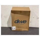 Drive Medical Elevated Raised Toilet Seat with Removable Padded Arms, Fits Most Toilets