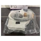 Drive Medical Elevated Raised Toilet Seat with Removable Padded Arms, Fits Most Toilets