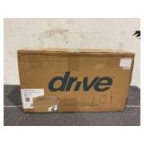 Drive Medical Plastic Tub Transfer Bench with Adjustable Backrest