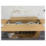 Drive Medical Plastic Tub Transfer Bench with Adjustable Backrest
