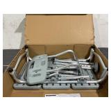 Drive Medical Plastic Tub Transfer Bench with Adjustable Backrest