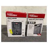 LOT OF 2 Hyper Tough Utility Heaters