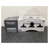 Better Homes & Gardens Modern Farmhouse Triple Wall Scones 3-Light Vanity Light