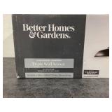 Better Homes & Gardens Modern Farmhouse Triple Wall Scones 3-Light Vanity Light