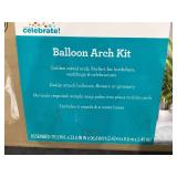 Way to Celebrate! Balloon Arch Kit, Round Golden Metal Iron Arch for Party Celebration Décor