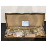 Way to Celebrate! Balloon Arch Kit, Round Golden Metal Iron Arch for Party Celebration Décor