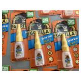 LOT OF 51 Gorilla Clear Super Glue Brush and Nozzle, 10 Gram Bottle