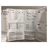 Carlson Extra Wide Walk Through Pet Gate with Small Pet Door, Includes 4-Inch Extension Kit, Pressure Mount Kit and Wall Mount Kit,White