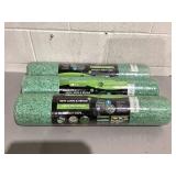 LOT OF 3 GROWTRAX 100 sq. ft. Big Roll Year Around Green Grass Mixture