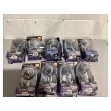 LOT OF 9 Waterpik 6-Mode PowerPulse Massage Hand Held Shower Head, Chrome