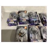 LOT OF 9 Waterpik 6-Mode PowerPulse Massage Hand Held Shower Head, Chrome
