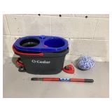 O-Cedar RinseClean Clean Water Spin Mop and Bucket System