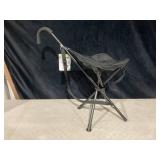 JEF World of Golf Folding Sports Seat, Black (JR972)
