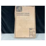 Step2 Kid Alert Visual Warning Signal V.W.S - 32" Caution Go Slow Children At Play Signage